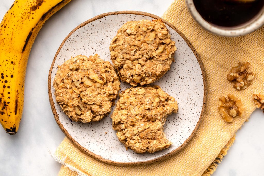 Banana Walnut Breakfast Cookies FromMyBowl Vegan GlutenFree 13 scaled 1